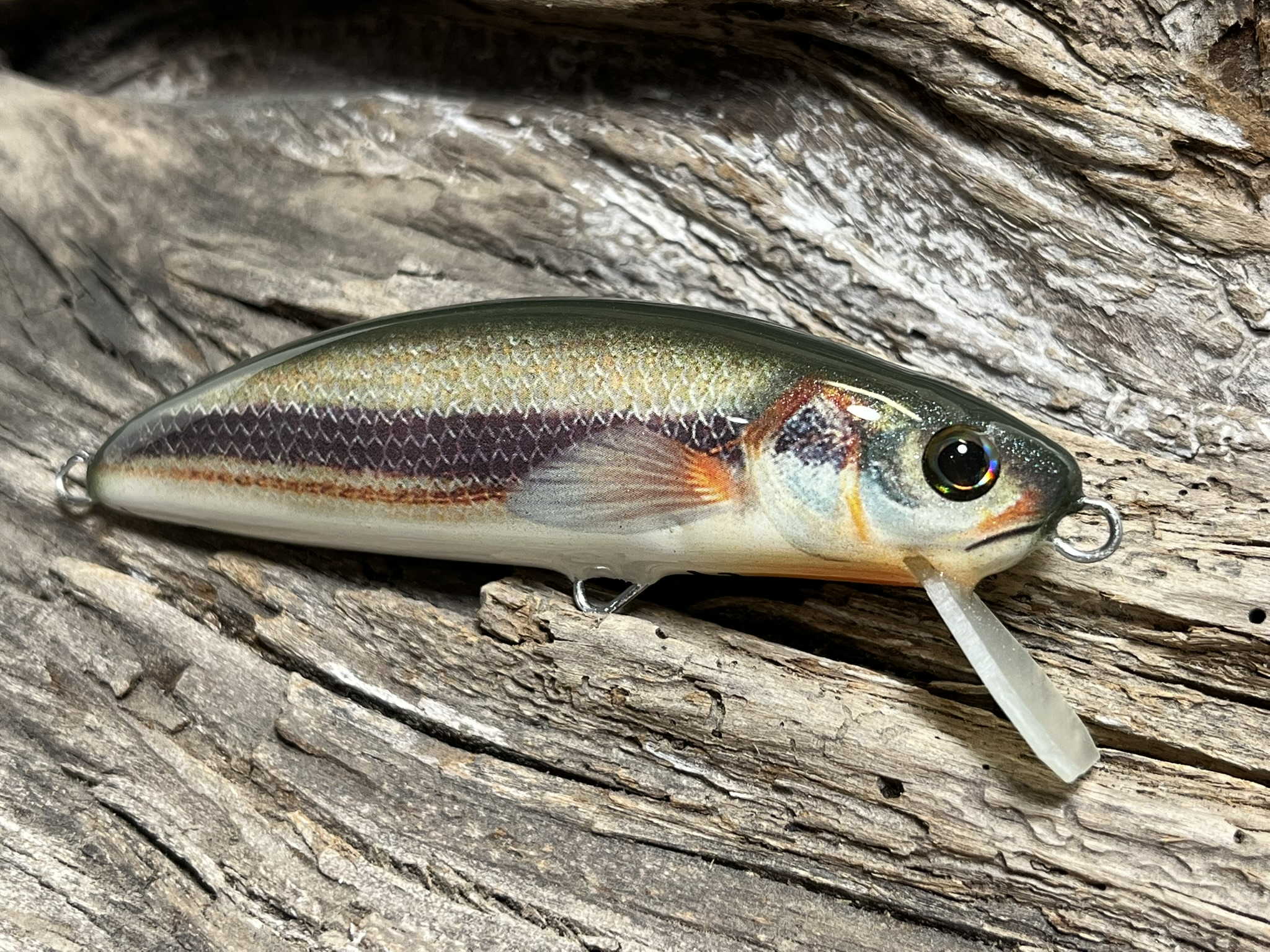 artificiali artigianali pesca spinning minnow fiume lago trote cavedani black bass lucci luccio perca aspi siluri trota marmorata persico trota made lures made italy