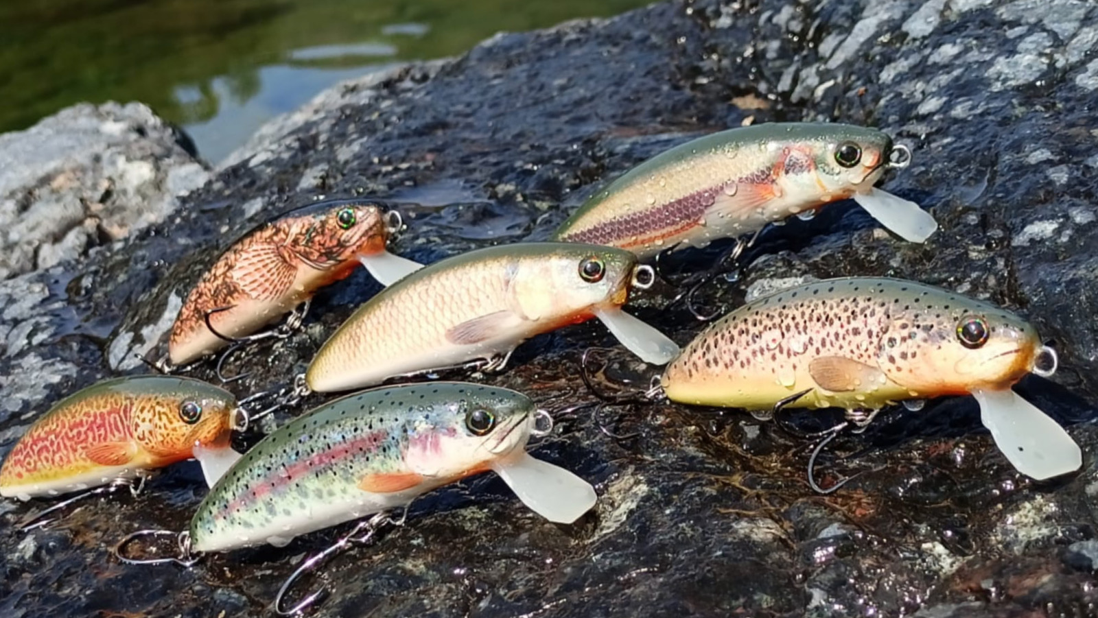 artificiali artigianali pesca spinning fiume lago trote cavedani black bass lucci luccio perca aspi siluri trota marmorata persico trota spigola serra barracuda tonno leccia hand made lures made italy