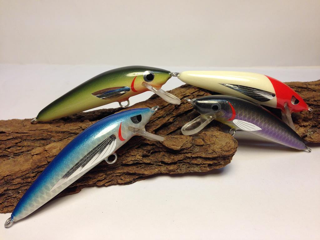 artificiali artigianali pesca spinning fiume lago trote cavedani black bass lucci luccio perca aspi siluri trota marmorata persico trota hand made lures made italy