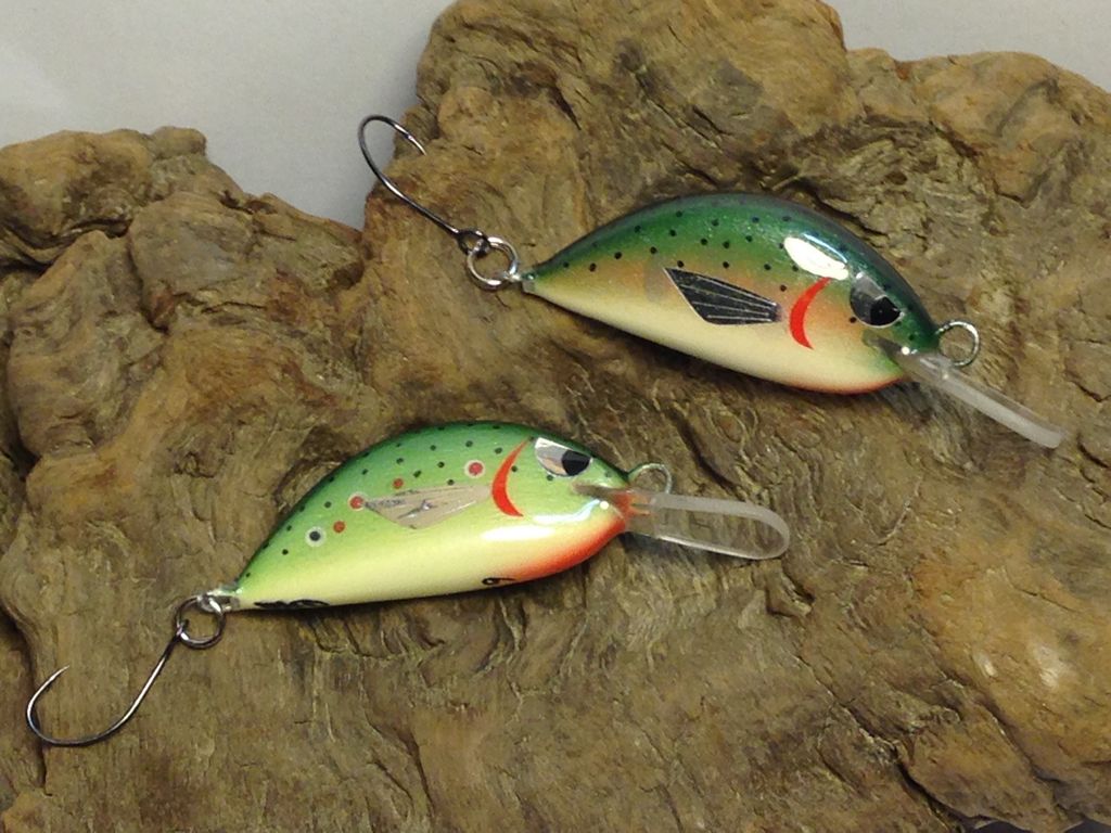artificiali artigianali pesca spinning fiume lago trote cavedani black bass lucci luccio perca aspi siluri trota marmorata persico trota hand made lures made italy