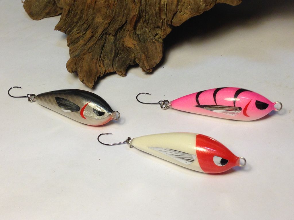 artificiali artigianali pesca spinning fiume lago trote cavedani black bass lucci luccio perca aspi siluri trota marmorata persico trota hand made lures made italy