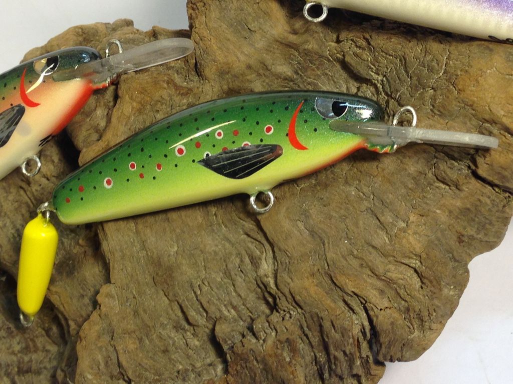 artificiali artigianali pesca spinning fiume lago trote cavedani black bass lucci luccio perca aspi siluri trota marmorata persico trota hand made lures made italy