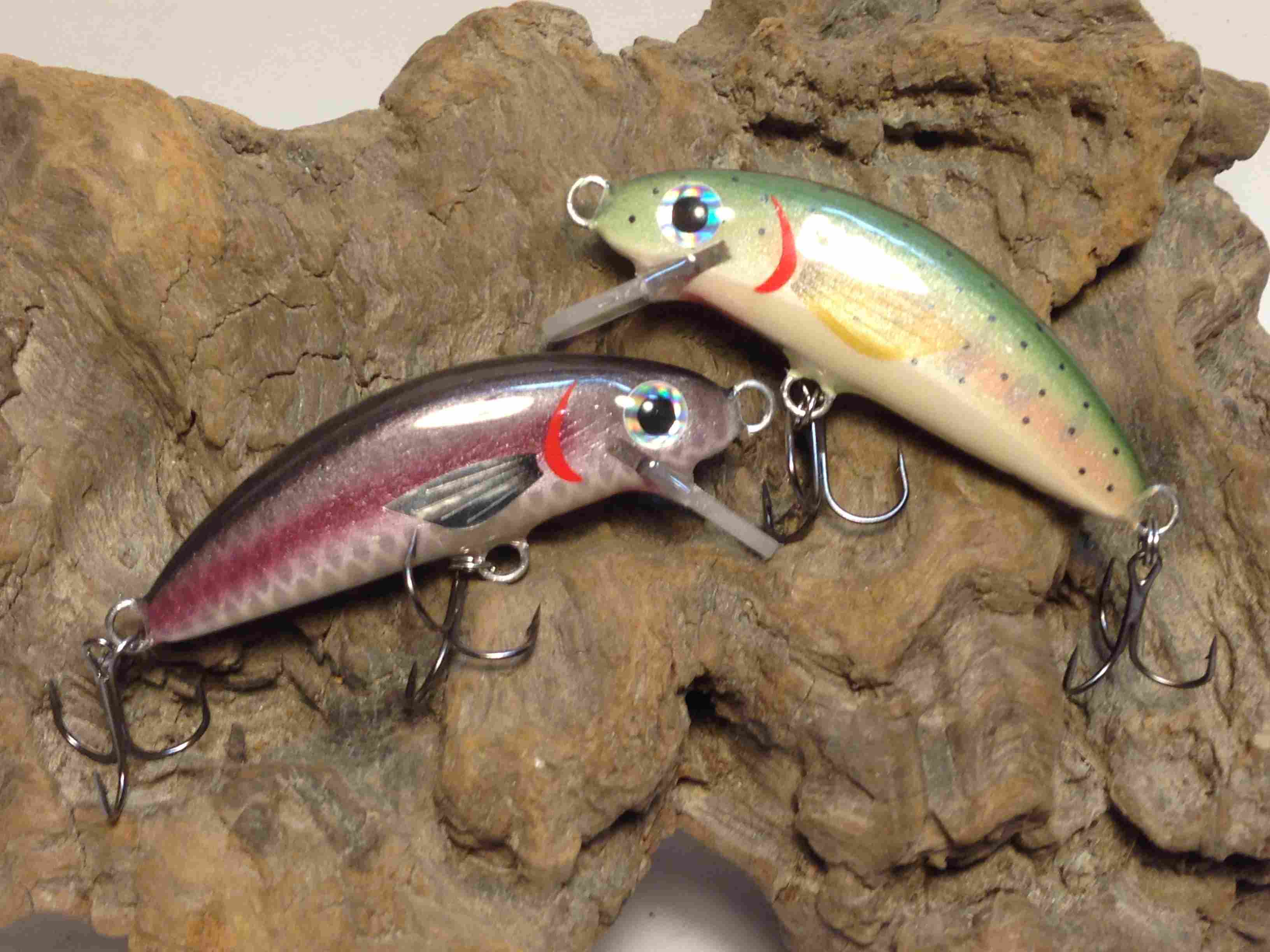 artificiali artigianali pesca spinning flipper fiume lago trote cavedani black bass lucci luccio perca aspi siluri trota marmorata persico trota made lures made italy