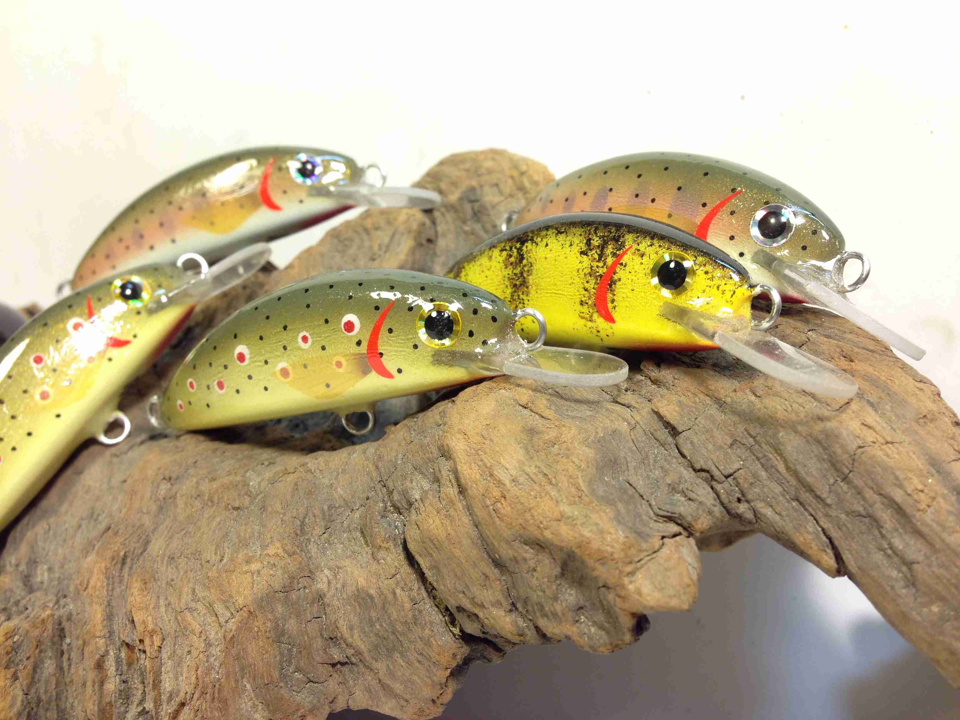 artificiali artigianali pesca spinning fiume lago trote cavedani black bass lucci luccio perca aspi siluri trota marmorata persico trota hand made lures made italy