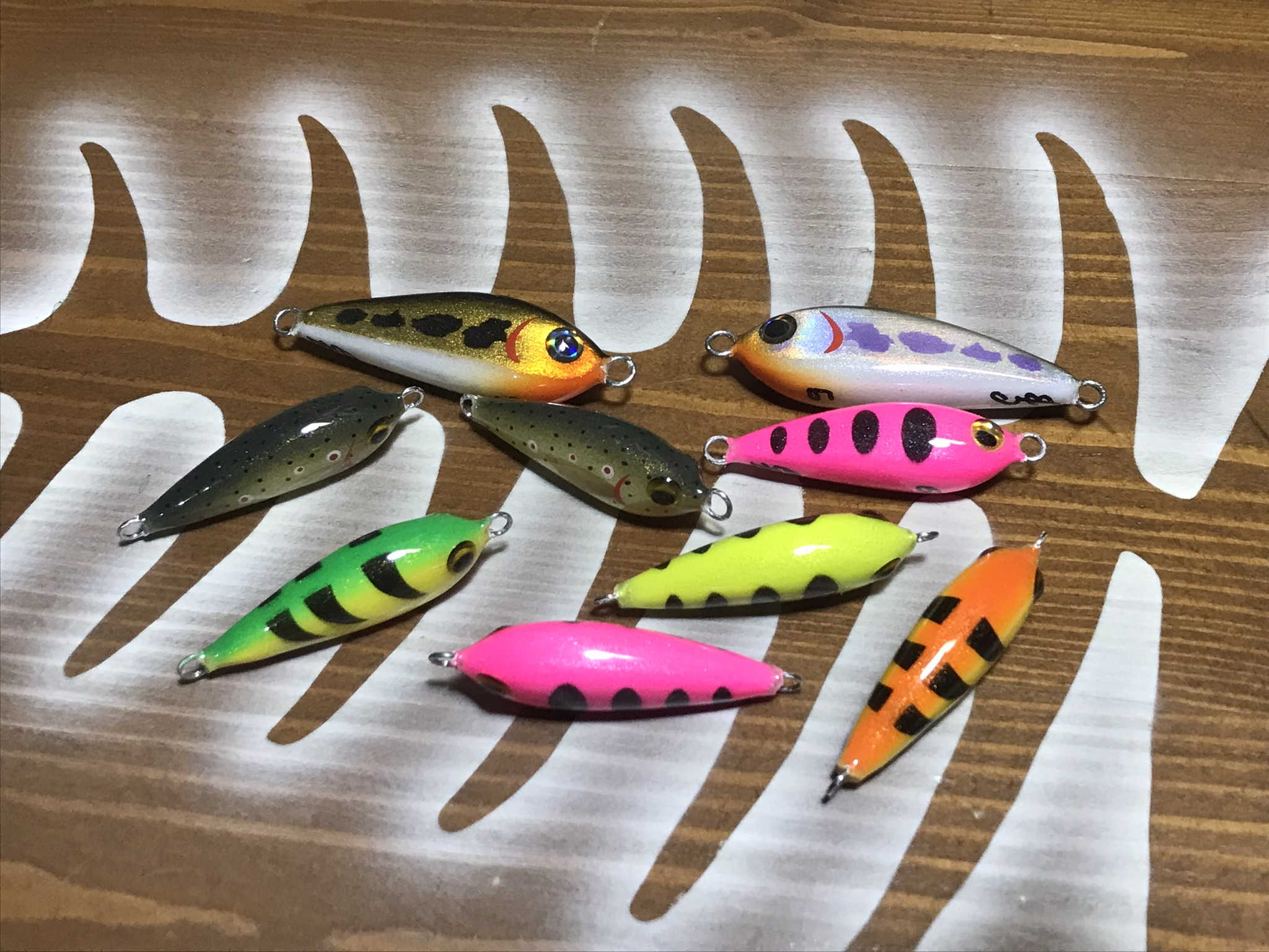 artificiali artigianali pesca spinning lipless fiume lago trote cavedani black bass lucci luccio perca aspi siluri trota marmorata persico trota made lures made italy