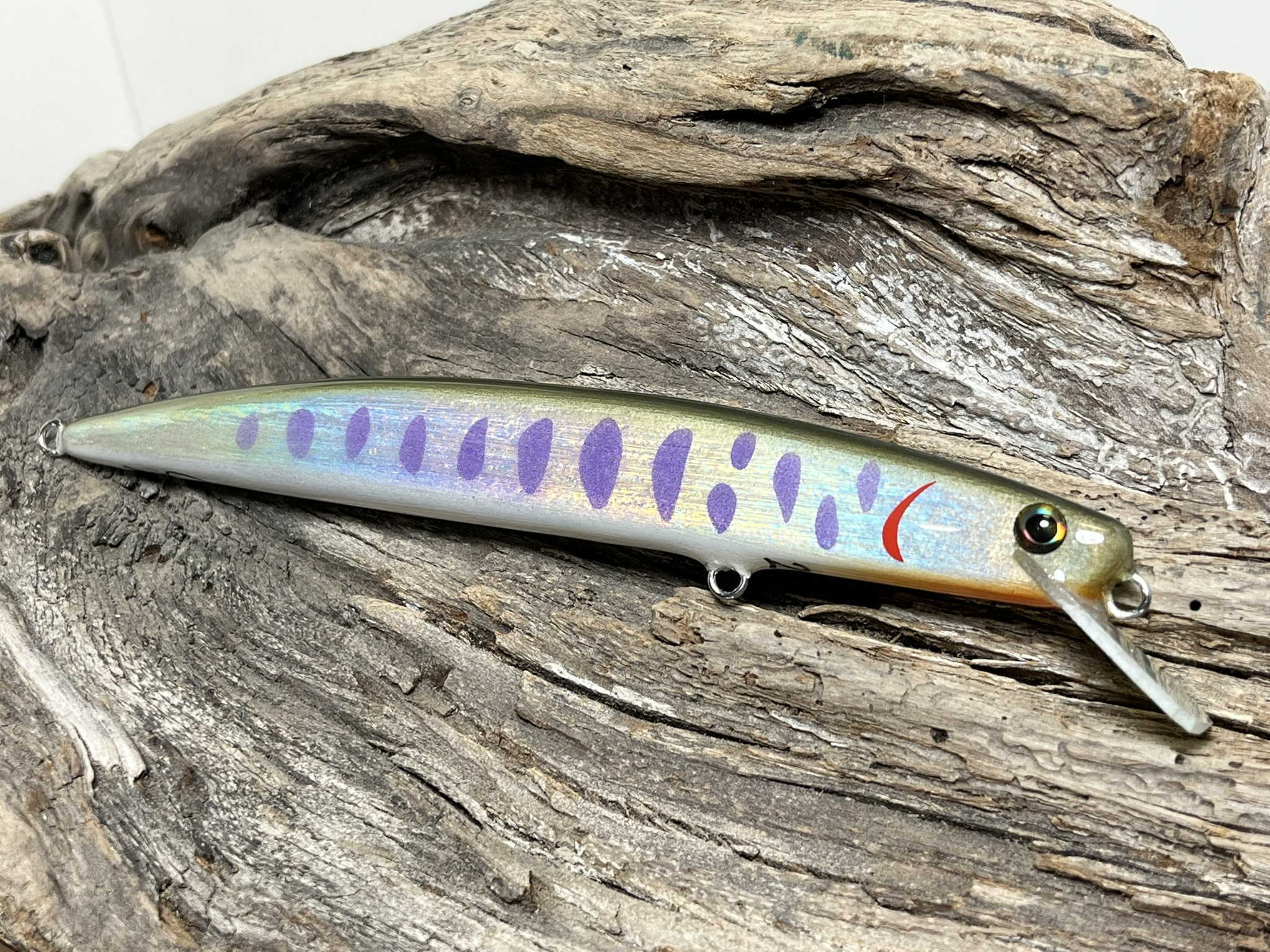 artificiali artigianali pesca spinning long jerk fiume lago trote marmorata cavedani black bass lucci luccio perca aspi siluri trota marmorata persico trota barracuda serra spigola tonno leccia made lures made italy